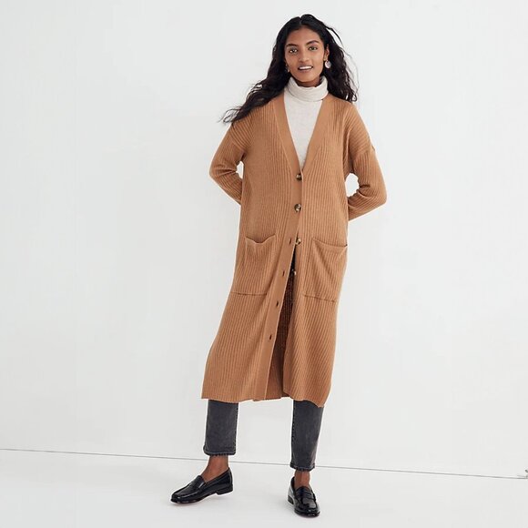 Madewell Duster Cardigan Sweater - sz XS - Picture 2 of 12